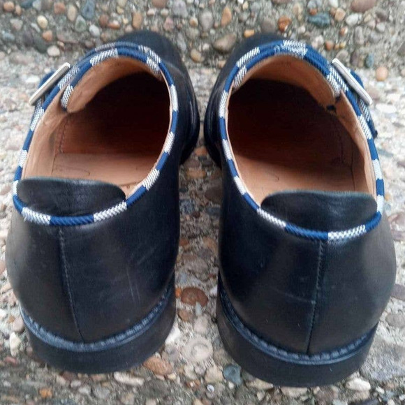AUTHENTIC JUSTIN DEAKIN MONK STRAP LOAFERS - SIZE 10/ Made in Italy main image 14
